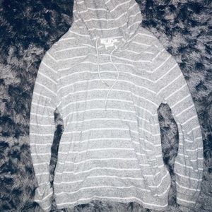 Maternity hooded sweater